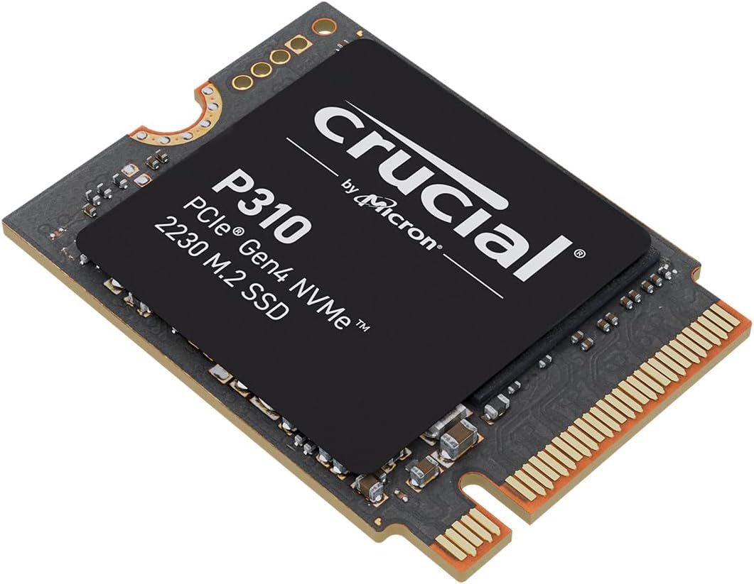 Crucial P310 Ssd Interno 1TB PCIe Gen4 NVMe 2230 M.2 Da 2,5 Pollici CT1000P310SSD2 Crucial P310 Ssd Interno 1TB PCIe Gen4 NVMe 2230 M.2 Da 2,5 Pollici CT1000P310SSD2